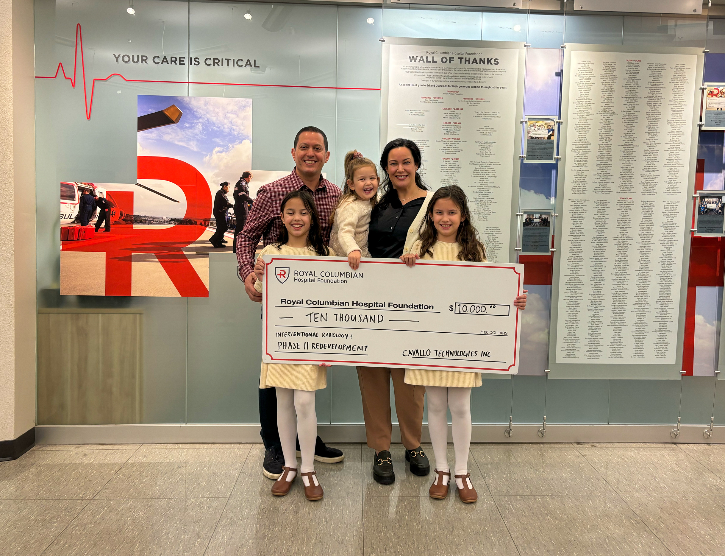 Giving Tuesday at the Royal Columbian Hospital Foundation