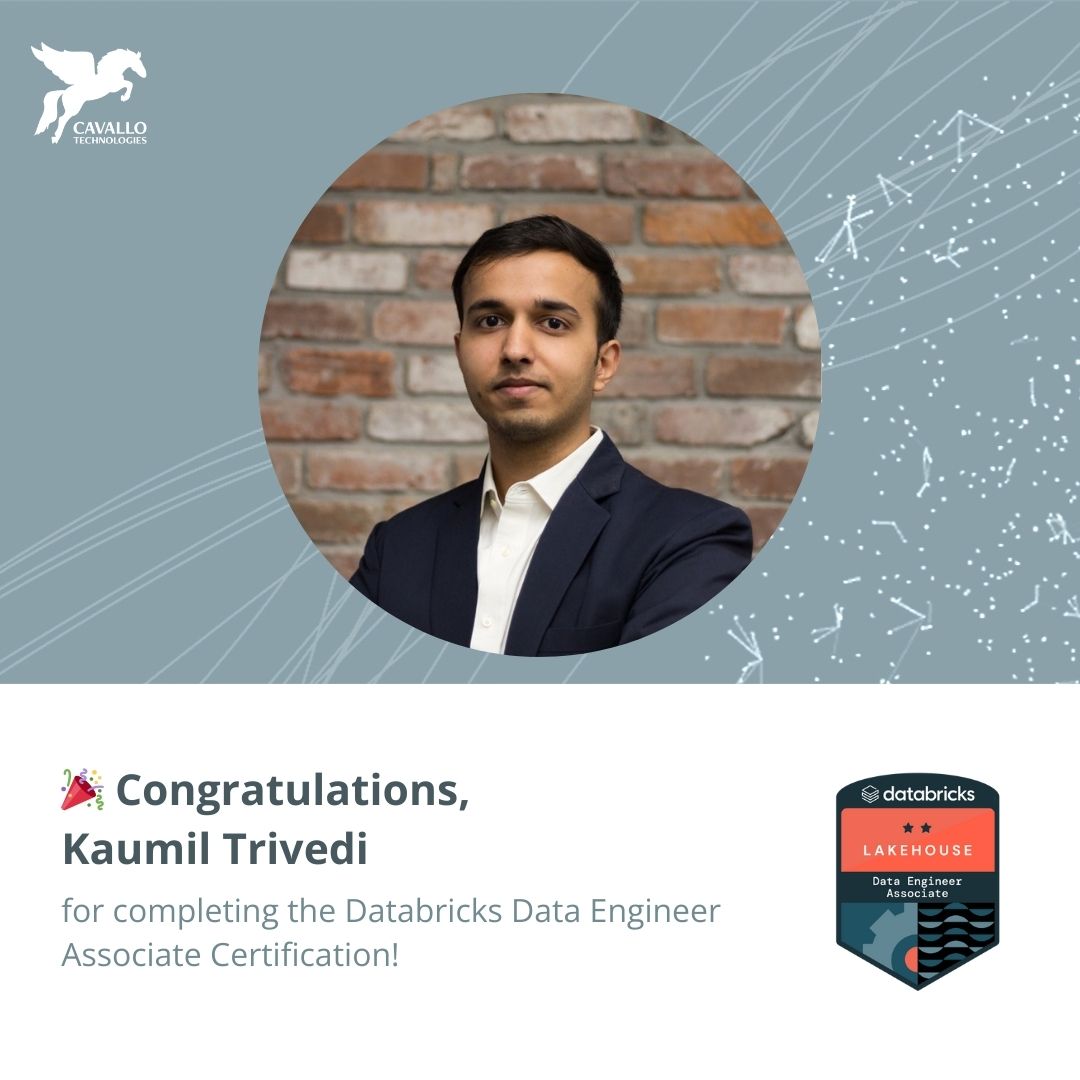 Kaumil Trivedi has achieved the Data Engineer Associate Certification from Databricks