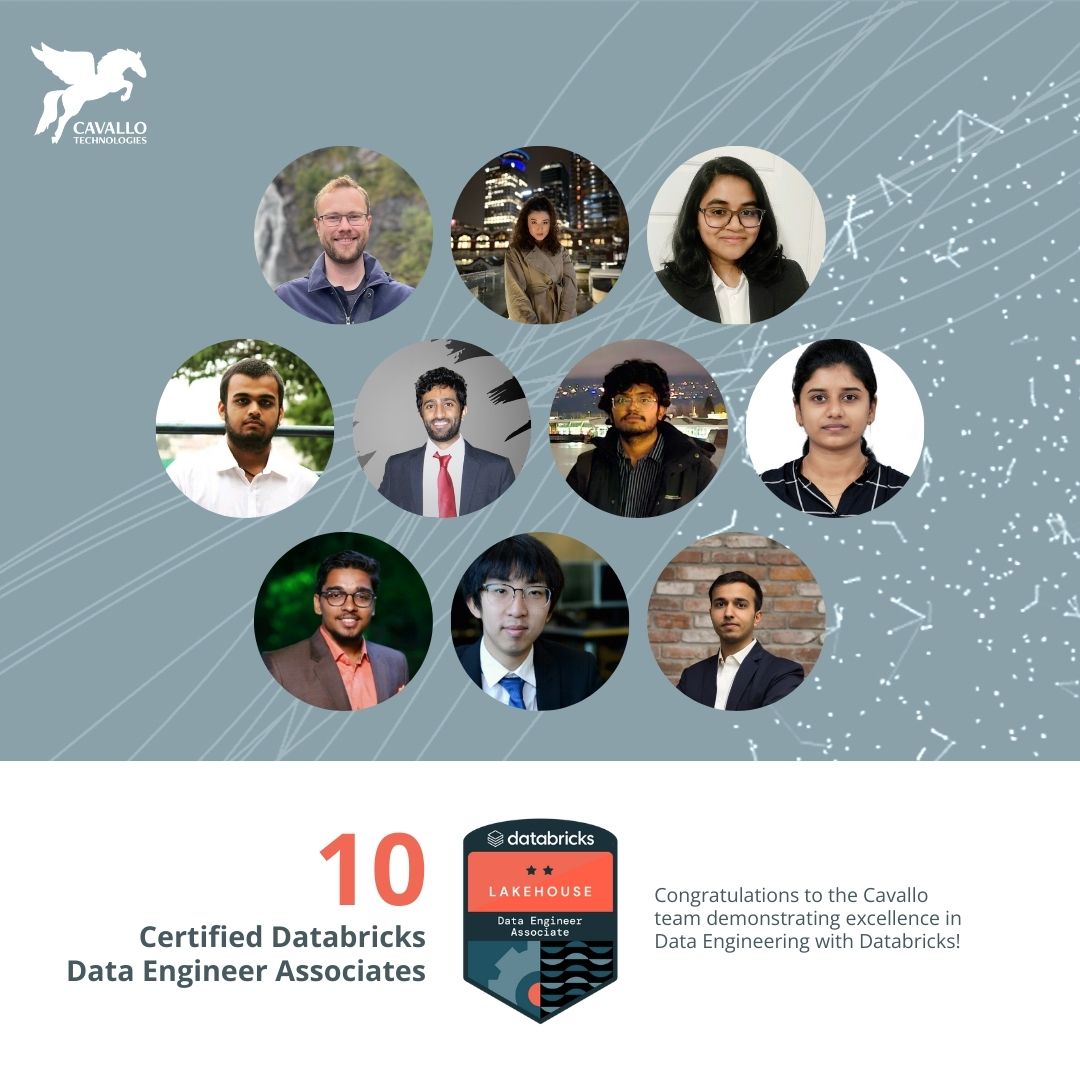 Cavallo has reached 10 Databricks certified employees