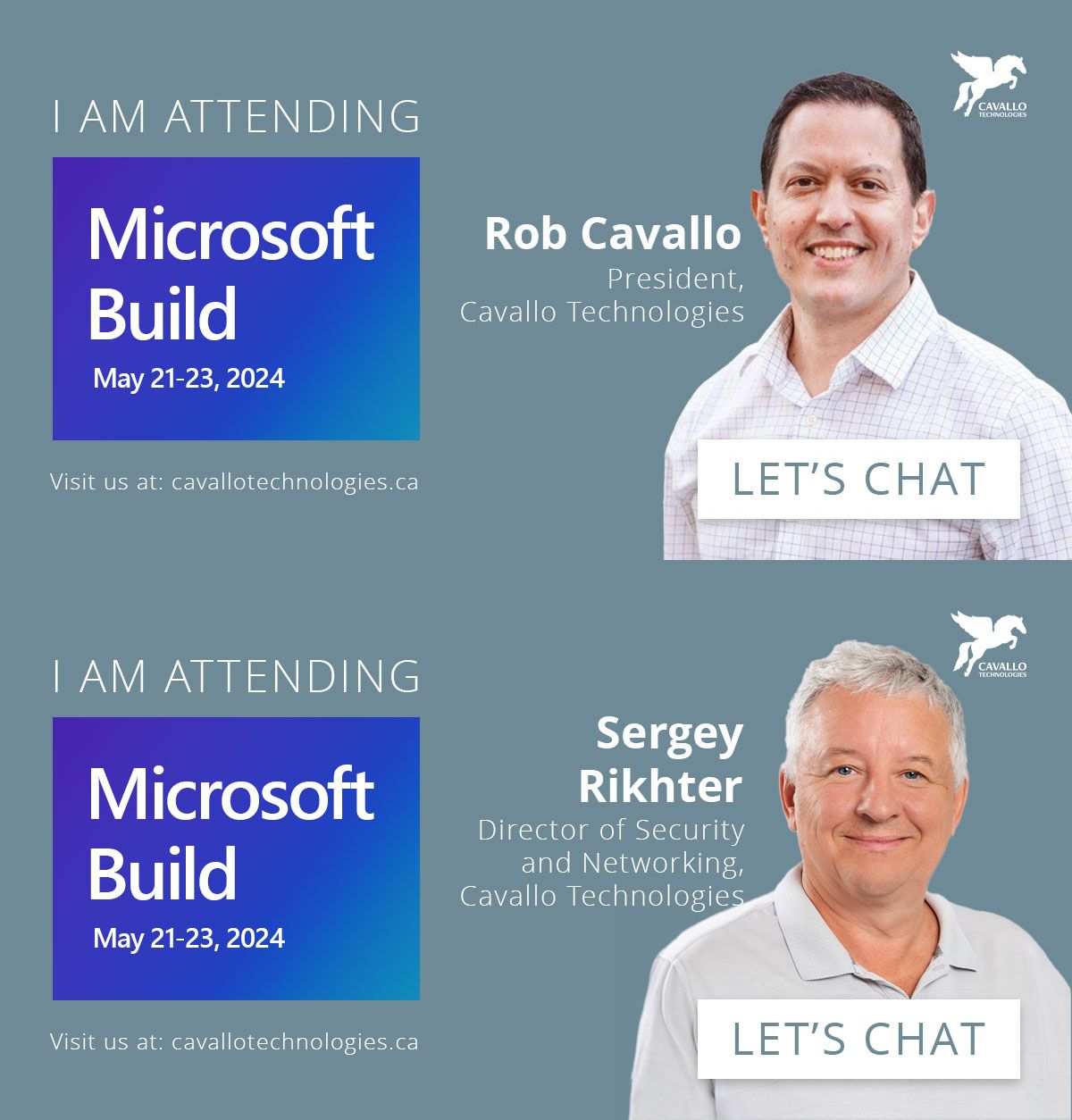 We are attending Microsoft Build 2024