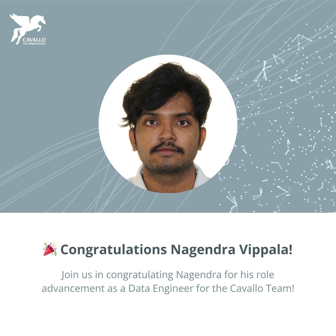 Welcome Nagendra Reddy Vippala to Cavallo Technologies