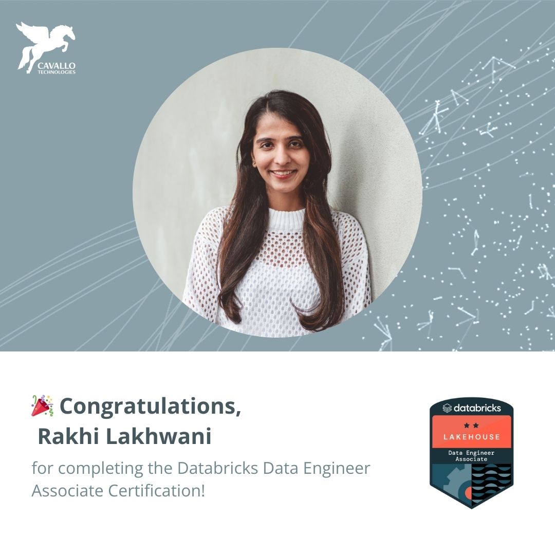 Rakhi Lakhwani has earned the Databricks Data Engineer Associate Certification