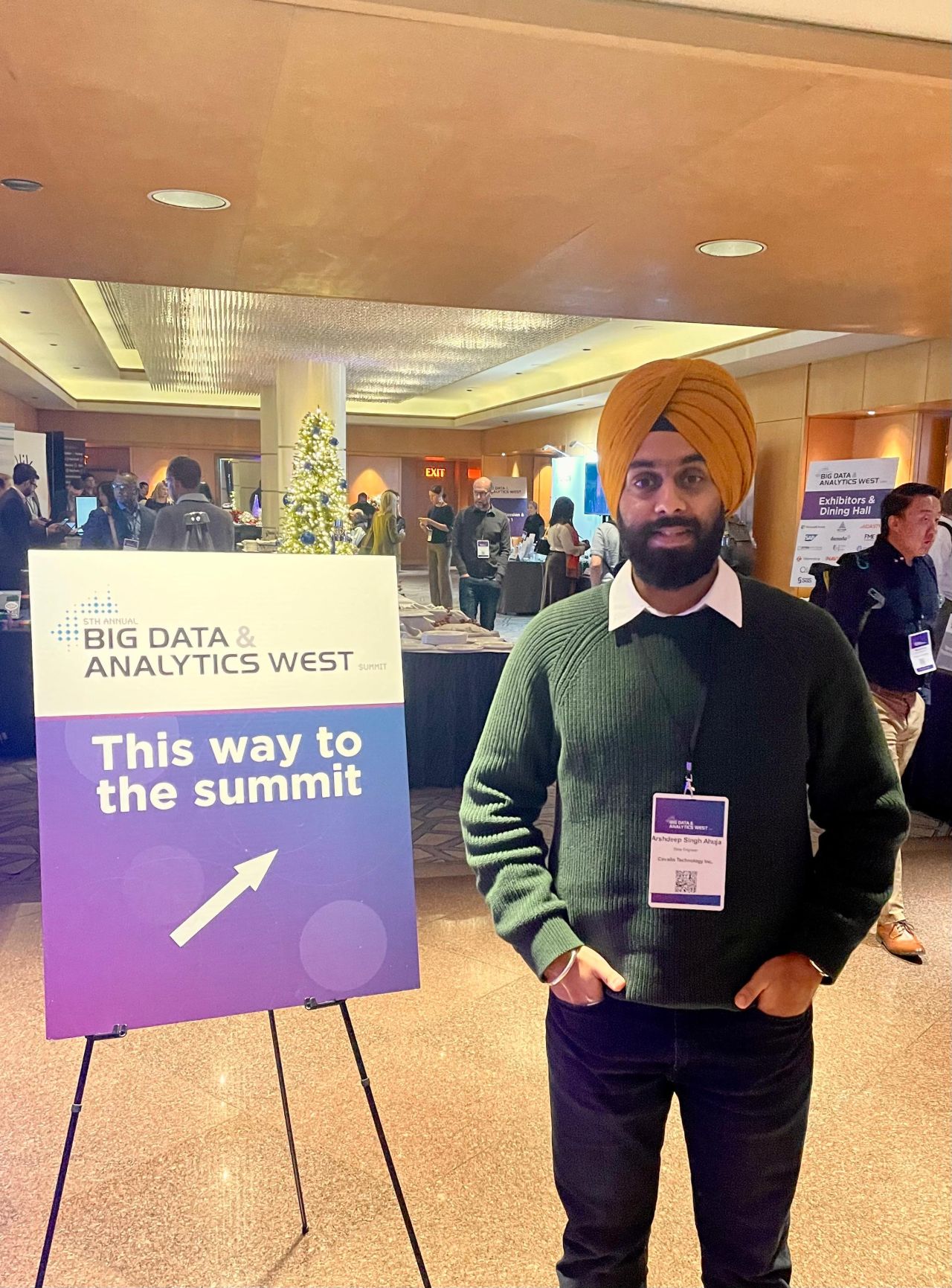 Arshdeep Ahuja at Big Data and Analytics Canada West Summit 2024