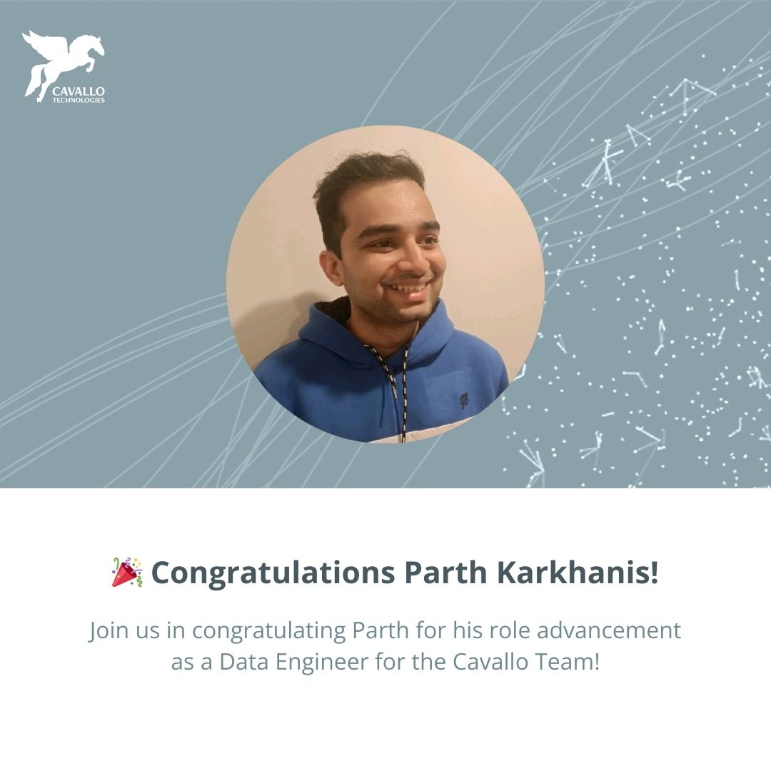 Parth Karkhanis is now a full-time Data Engineer!
