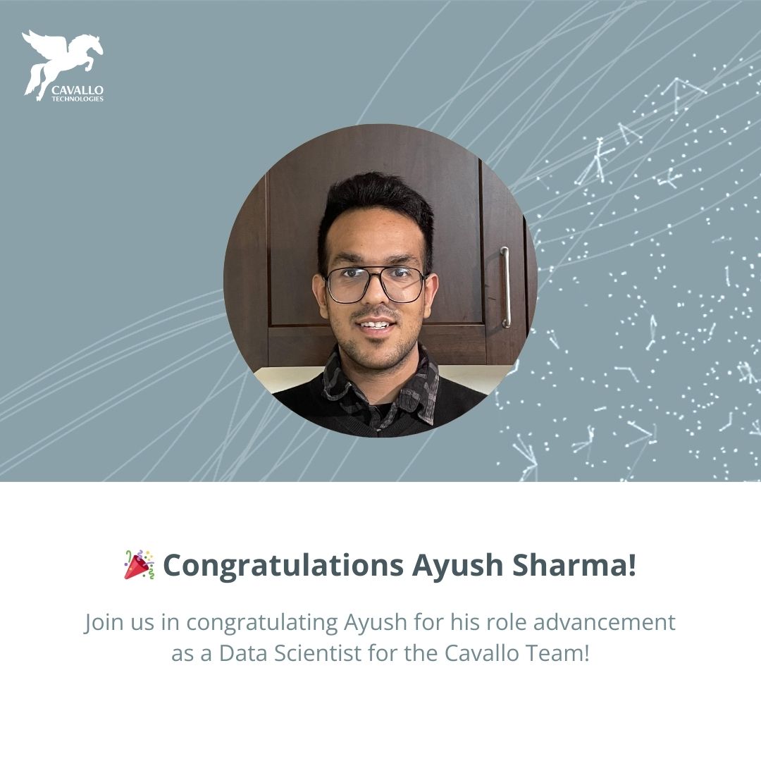 Ayush is now a full-time Data Scientist!