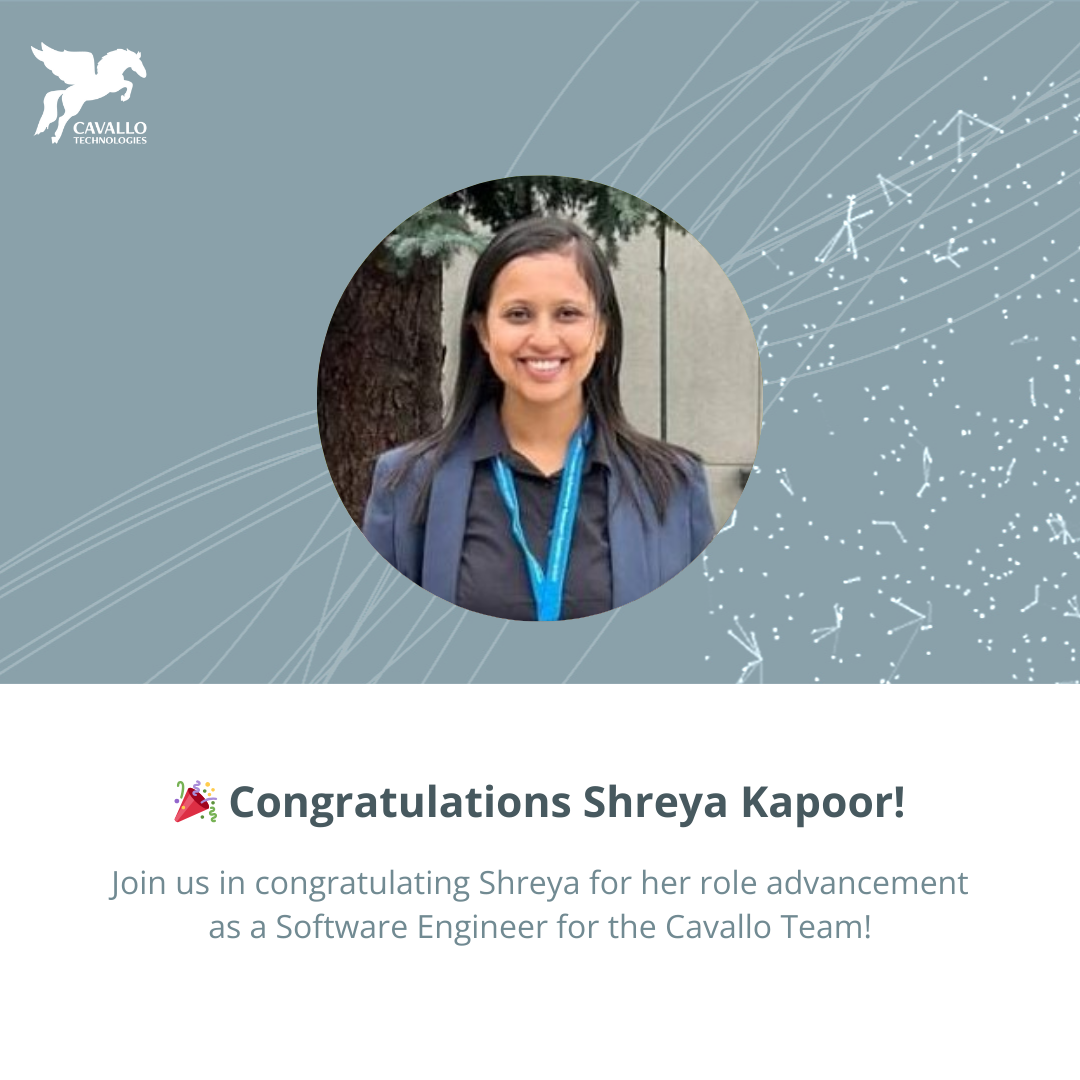 Shreya Kapoor is officially a full-time Software Engineer