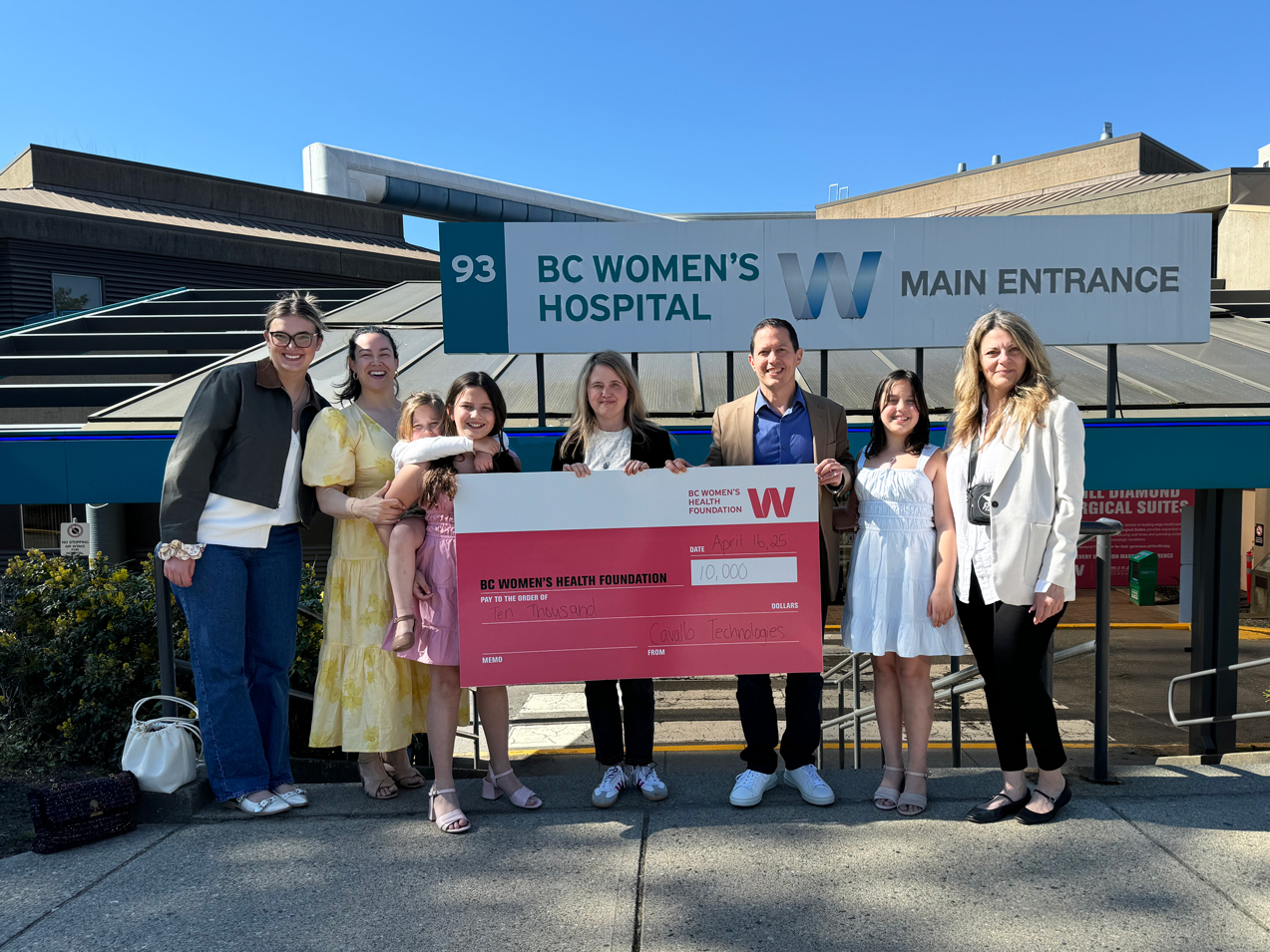 BC Women’s Health Foundation Donation