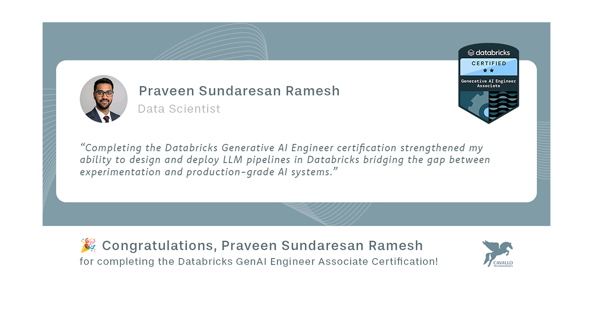Databricks GenAI Certified