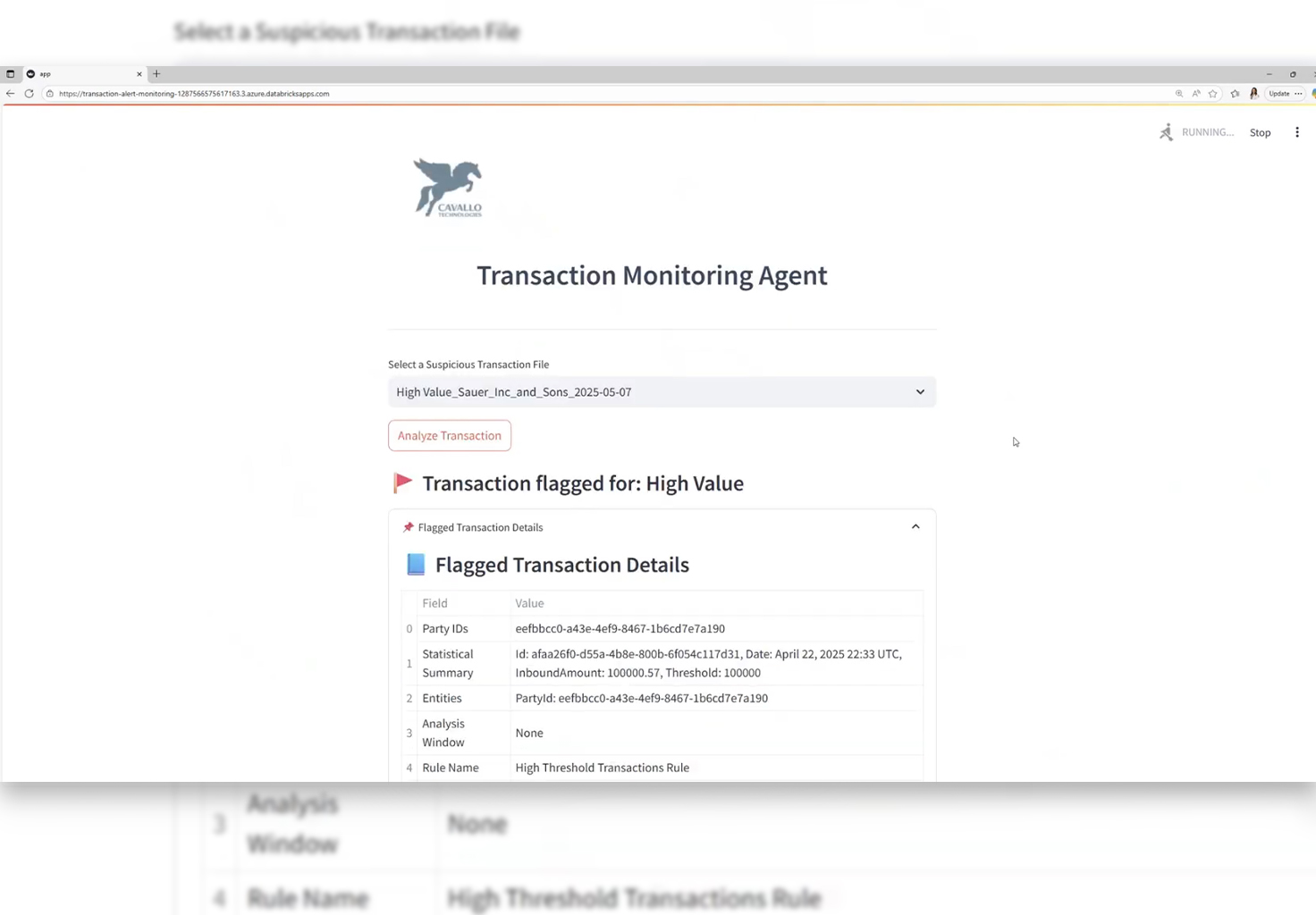 Financial Crimes (AML) Transaction Analyst AI Agent
