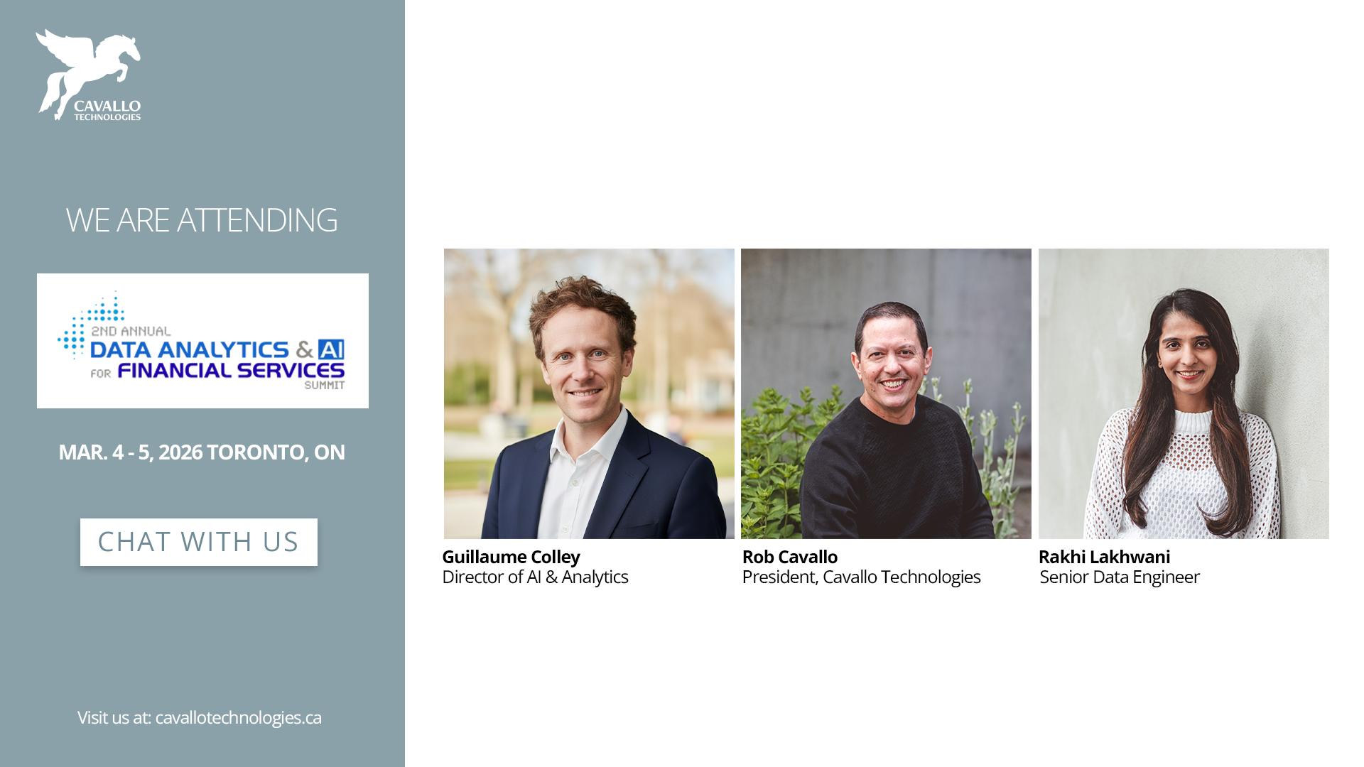 Data Analytics & AI for Financial Services Summit 2026