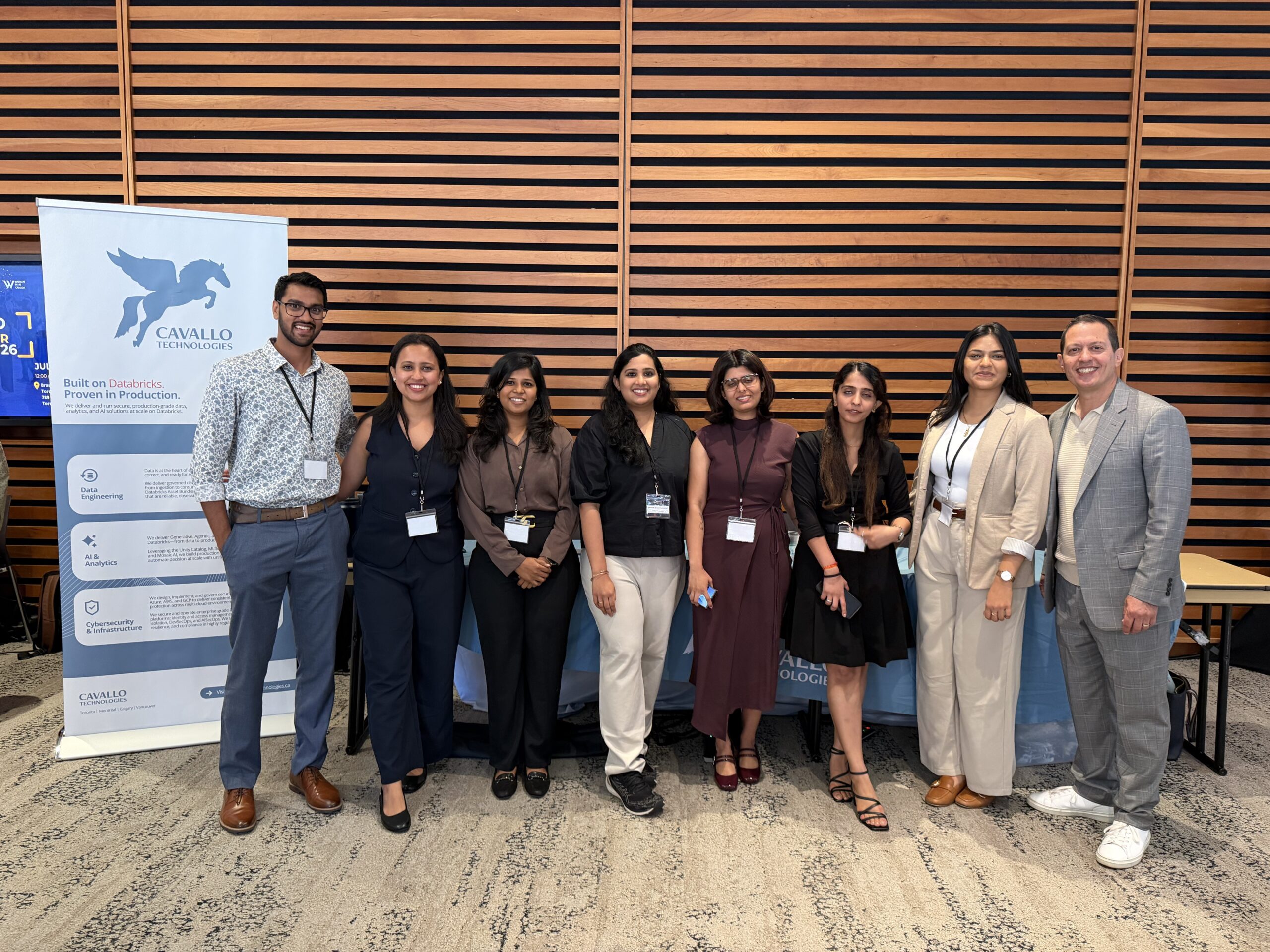 Cavallo Team at Women in AI Career Fair
