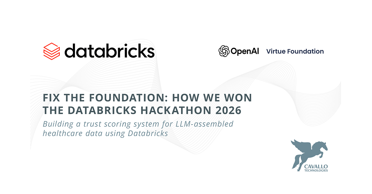 Fix the Foundation: How We Won the Databricks Hackathon 2026