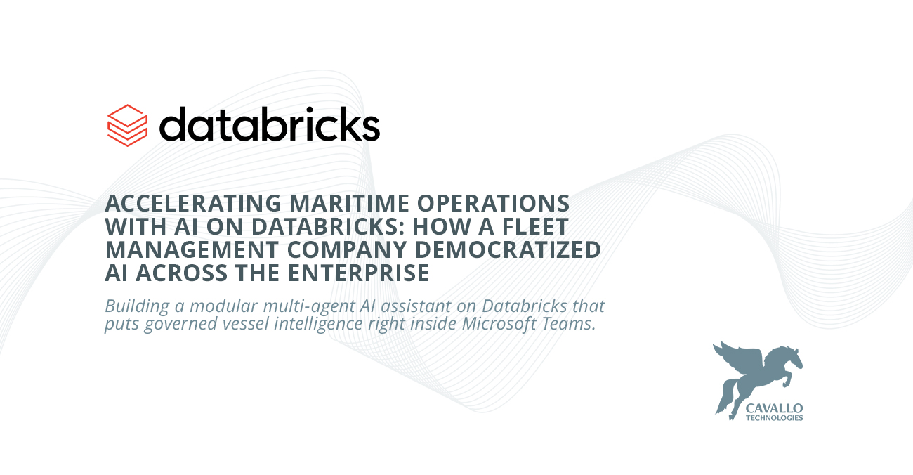 Accelerating Maritime Operations with AI on Databricks: How a Fleet Management Company Democratized AI Across the Enterprise